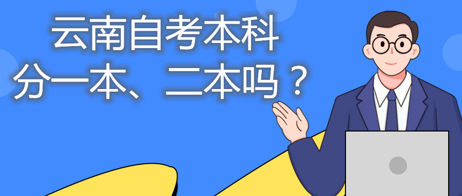云南自考本科分一本、二本吗?