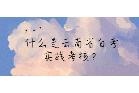 什么是云南省自考实践考核?